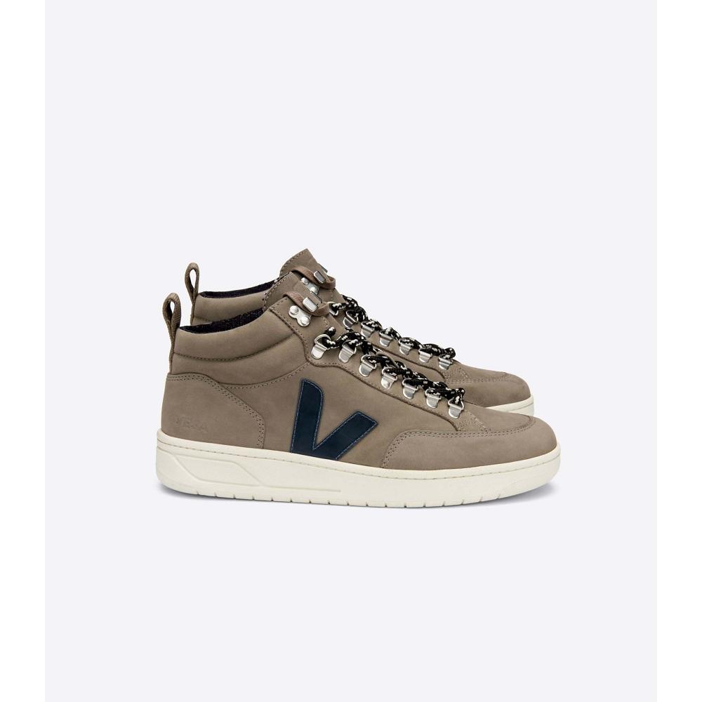 Veja RORAIMA NUBUCK Hoog Heren Taupe | BE 111YXF